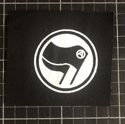 Antifascist (A) - patch