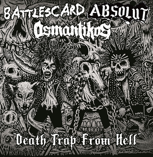 Battlescard / Absolut / Osmantikos, Death Trap From Hell - CD
