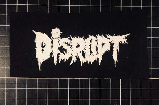 Disrupt, logo - patch
