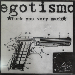Egotismo / Strage - Fuck You Very Much / Strage - LP