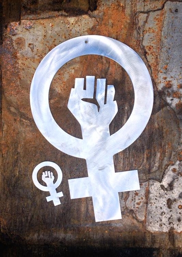 Feminist sign - wall hanger 