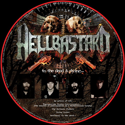 Hellbastard / Herida Profunda, picturedisc - split LP