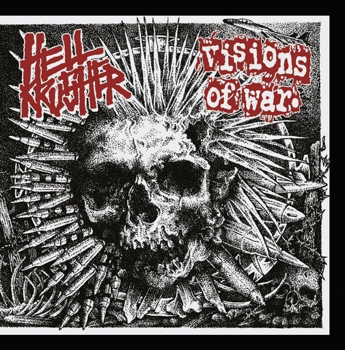 Hellkrusher / Visions Of War, split 7"
