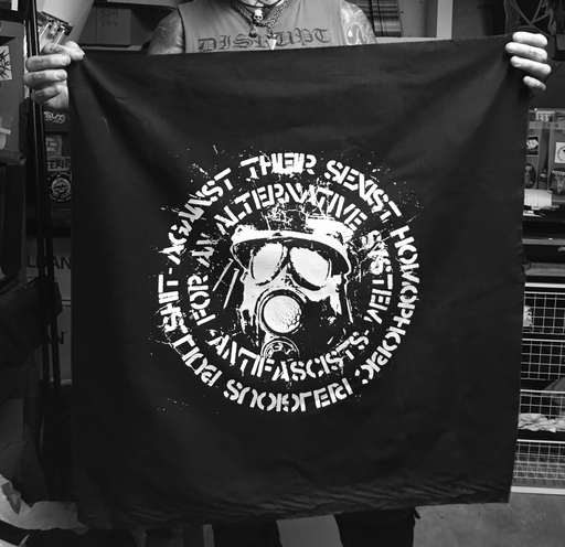 KASAM , Antifascists, for an alternative system - Banner