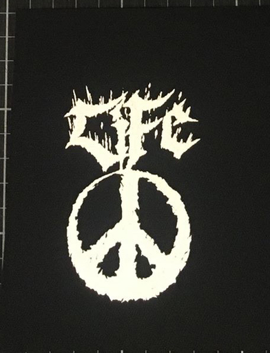 Life, Peace - patch