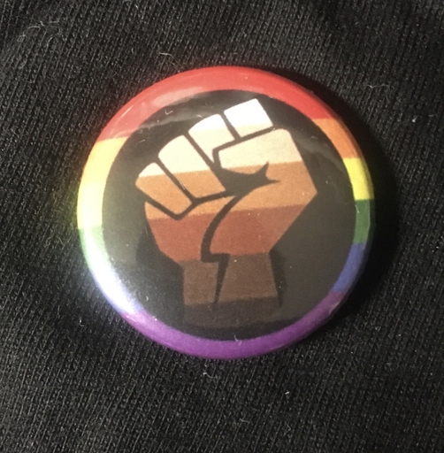 Pride fist- pin