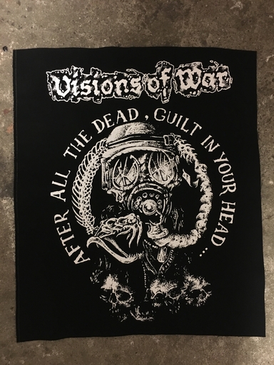 Visions of War, After all the dead, Guilt in you head - backpatch