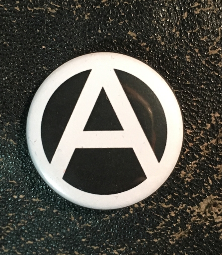 Anarchy A - 1” pin