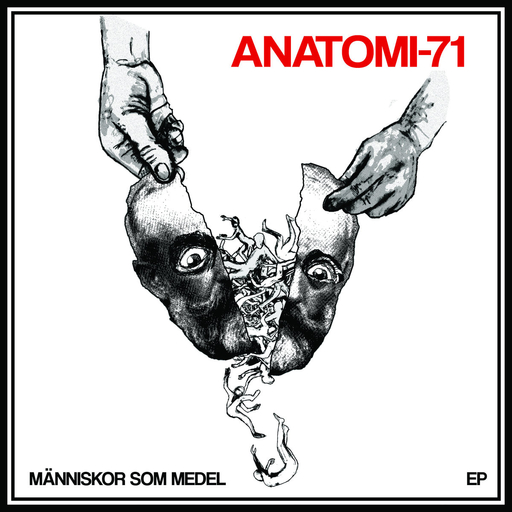 Anatomi 71, Människor Som Medel - LIM. RED WHITE SPLATTERED 12" EP