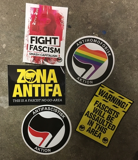 Antifascist - stickers
