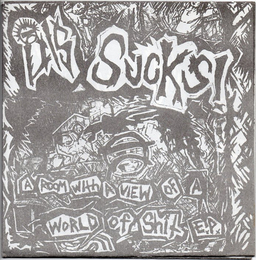 Dis Sucks! - A Room With A View Of A World Of Shit - 7"