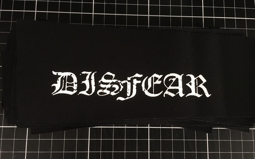 Disfear, small logo - patch