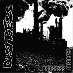 Distress, Progree Regress - LP WHITE VINYL