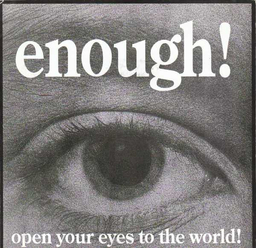Enough! / Juggling Jugulars - Open Your Eyes To The World - 7"