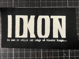 Idiot Ikon, logo - patch