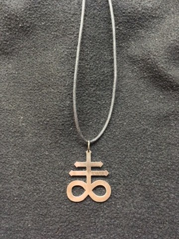 Leviathan cross, necklace