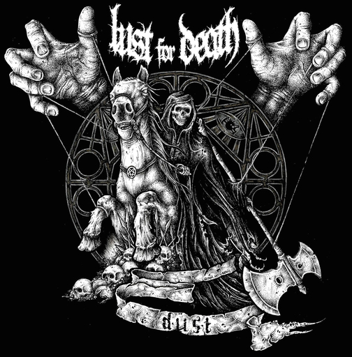 Lust for death, dust -LP