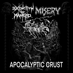Misery / Extinction Of Mankind, split LP reissue