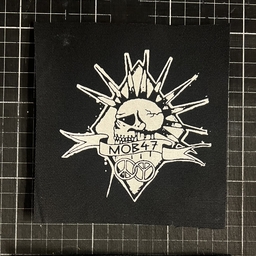 Mob 47, skull - patch