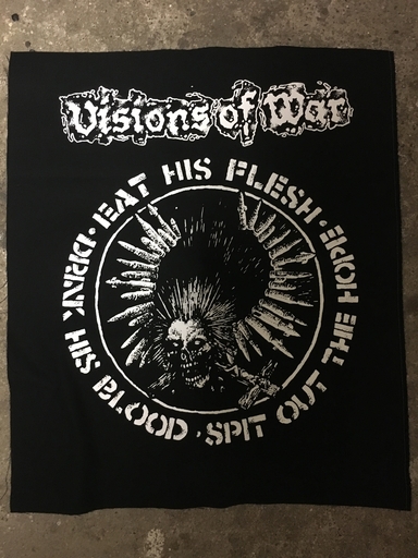 Visions of War, Eat his Flesh - backpatch