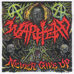 Warhead, Never Give Up - LP oxblood vinyl