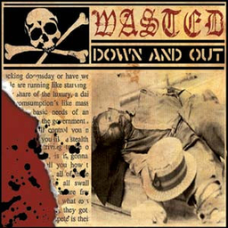 Wasted - Down And Out - CD
